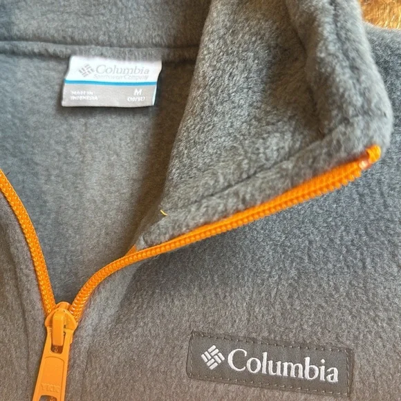 NWOT Columbia boys full zip fleece jacket - M - Picture 3 of 7